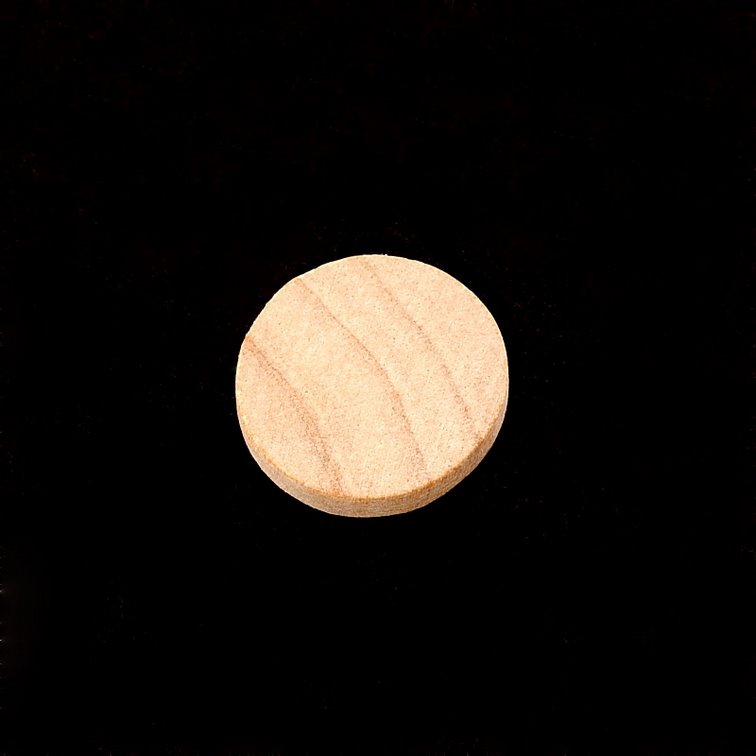 Wood Disc - 3/4" Diameter x 1/8" Thick